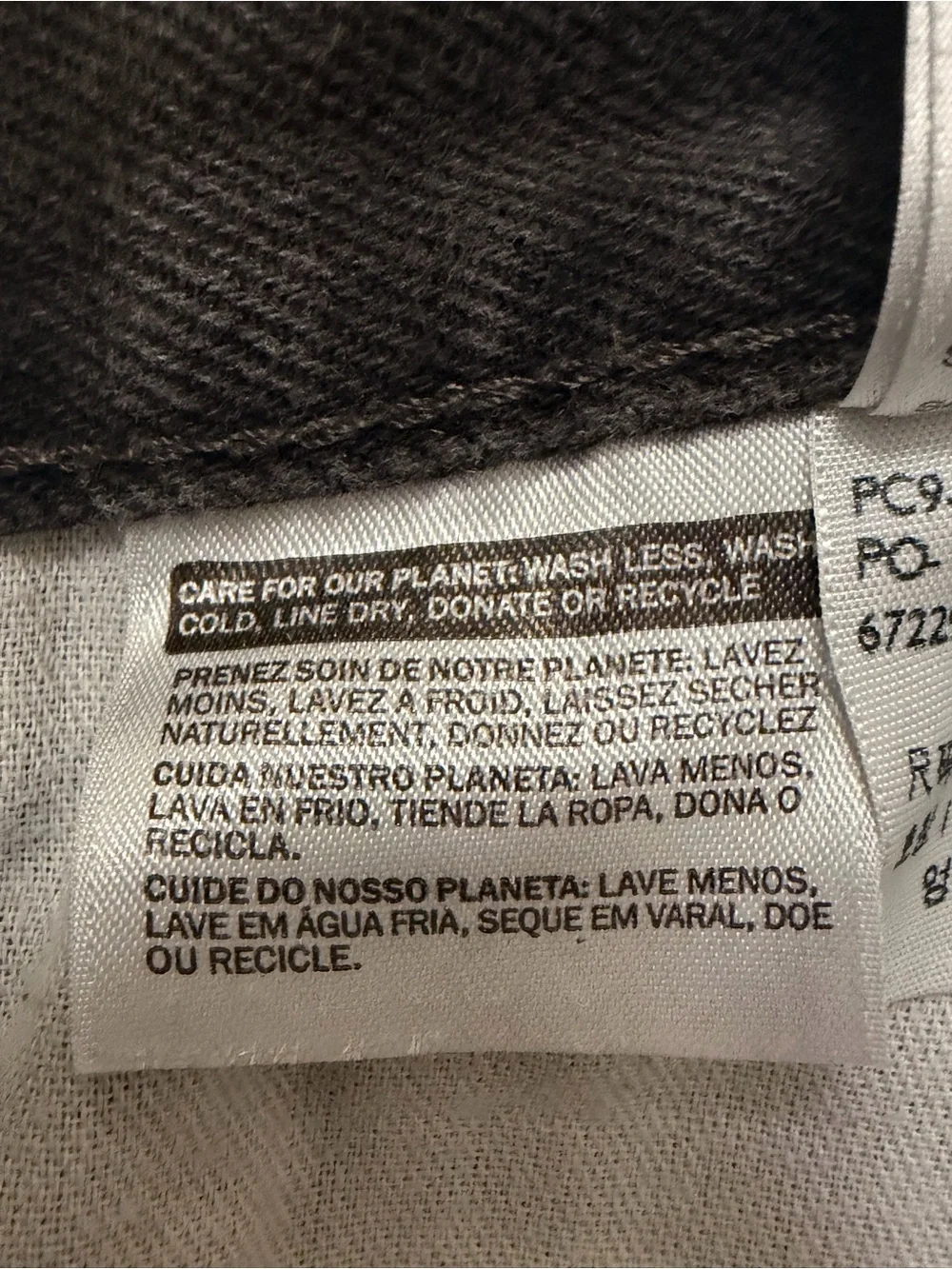 Levi's Men's Black Relaxed Jeans